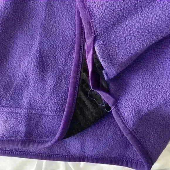 Patagonia Purple Synchilla Half Zip Pullover - Picture 4 of 4